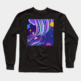 A space traveler Long Sleeve T-Shirt